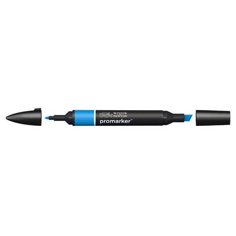 Pennarelli Winsor&Newton Promarker doppia punta fine-larga – azure B346 – 0203054
