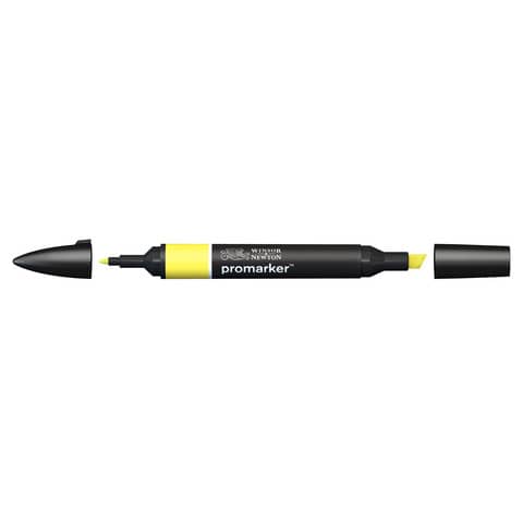 Pennarelli Winsor&Newton Promarker doppia punta fine-larga – lemon Y747 – 0203206
