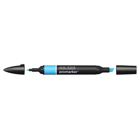 Pennarelli Winsor&Newton Promarker doppia punta fine-larga – sky blue B137 – 0203621
