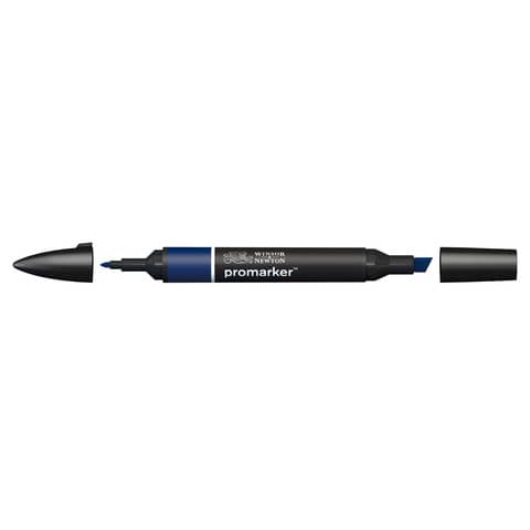 Pennarelli Winsor&Newton Promarker doppia punta fine-larga – indigo blue V234 – 0203169