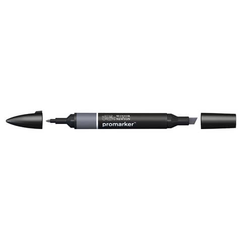 Pennarelli Winsor&Newton Promarker doppia punta fine-larga – ice grey 5 IG5 – 0203259