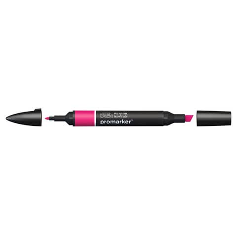 Pennarelli Winsor&Newton Promarker doppia punta fine-larga – hot pink R365 – 0203358