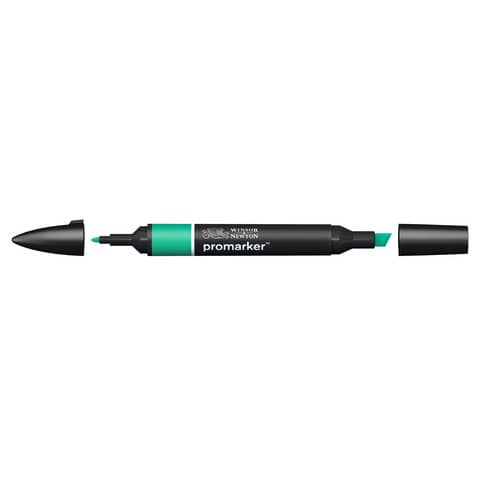 Pennarelli Winsor&Newton Promarker doppia punta fine-larga – green G847 – 0203289