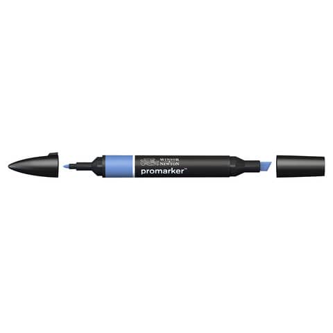 Pennarelli Winsor&Newton Promarker doppia punta fine-larga – blu china B736 – 0203198