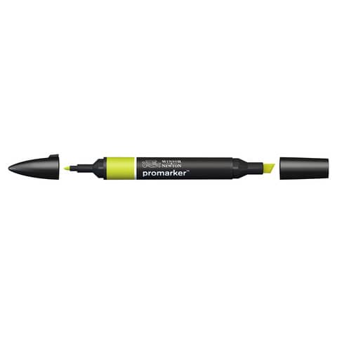 Pennarelli Winsor&Newton Promarker doppia punta fine-larga – pear green Y635 – 0203297