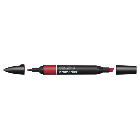 Pennarelli Winsor&Newton Promarker doppia punta fine-larga – firebrick R735 – 0203004