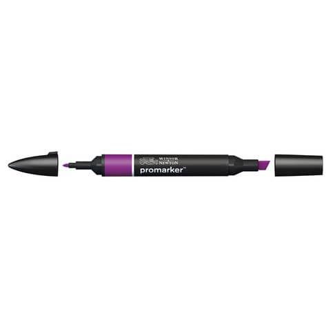 Pennarelli Winsor&Newton Promarker doppia punta fine-larga – plum V735 – 0203197