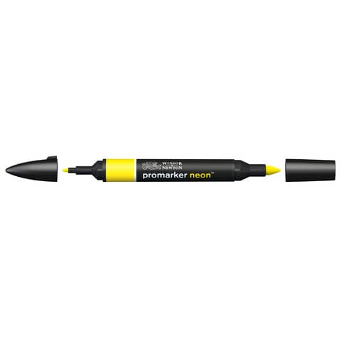 Pennarelli Winsor&Newton Promarker doppia punta fine-larga – neon luminous yellow – NN YL – 0205403