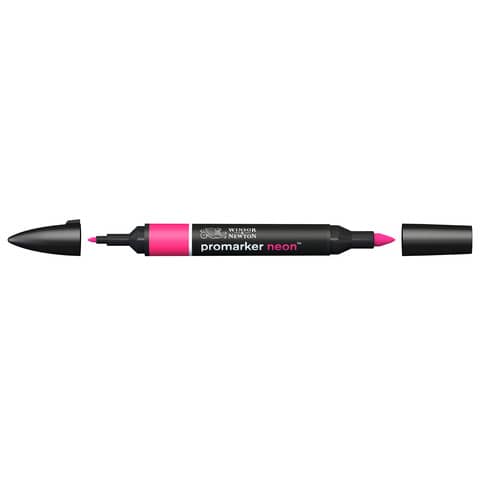 Pennarelli Winsor&Newton Promarker doppia punta fine-larga – neon elettric pink NN PK – 0205406