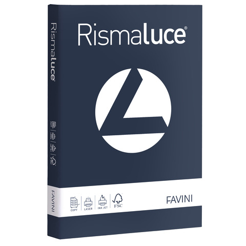 Carta colorata Favini Rismaluce colori forti 200 g/m² A4 – risma da 125 ff blu cobalto – A672114