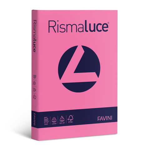 Carta colorata Favini Rismaluce colori forti 90 g/m² A4 – risma da 300 ff ciclamino – A66F304