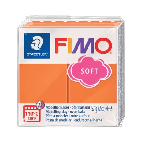 Pasta modellabile Staedtler FIMO® soft 57 g cognac – 8020-76