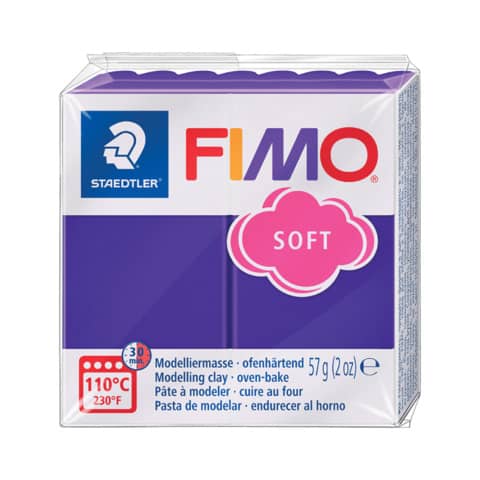 Pasta modellabile Staedtler FIMO® soft 57 g prugna – 8020-63