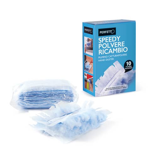 Ricambi piumino Perfetto Speedy polvere conf. da 10 pezzi 12842