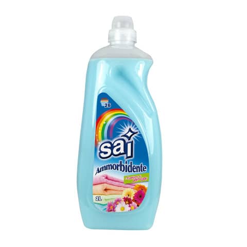 Ammorbidente SAI al profumo di Fiori di Primavera per lavaggi a mano e lavatrice – formato 2 litri – 0301505