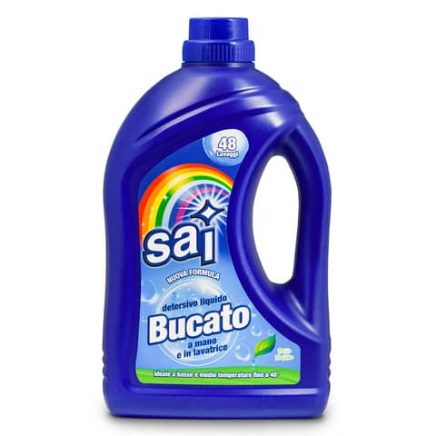 Detersivo liquido SAI per bucato a mano e in lavatrice – formato 3 litri – 0301510