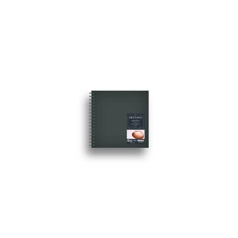 Blocco spiratalo Fabriano Drawing Book quadrato 15×15 cm – 43211515