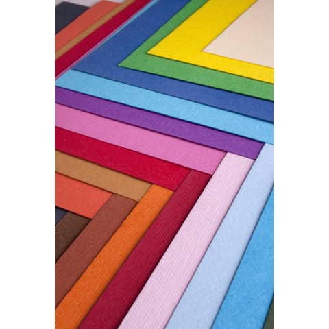 Cartoncino colorato Fabriano Elle Erre 50×70 cm 220 g conf. 20 fogli – bianco – 42450700