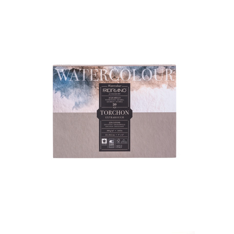 Carta per acquerello Fabriano Watercolor 300 g grana rotonda – 23×30,5 cm – 20 fogli – 19100276