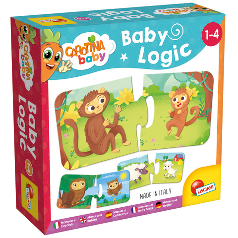 Gioco in scatola Lisciani Carotina Baby Logic Mamme e Cuccioli – 80038