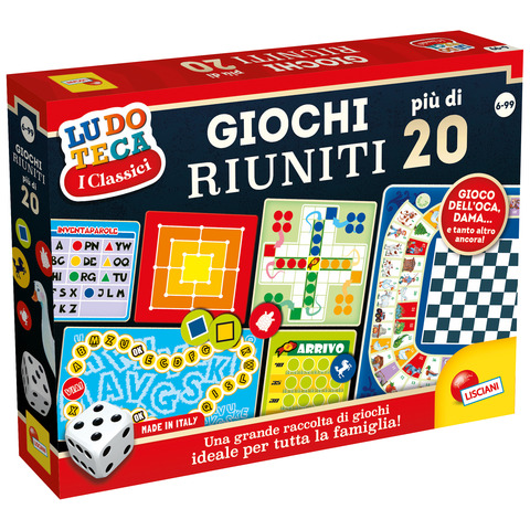 Gioco in scatola Lisciani Ludoteca Il Gioco Riuniti – 89154