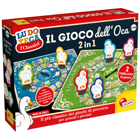 Gioco in scatola Lisciani Ludoteca Il Gioco dell’Oca – 60535