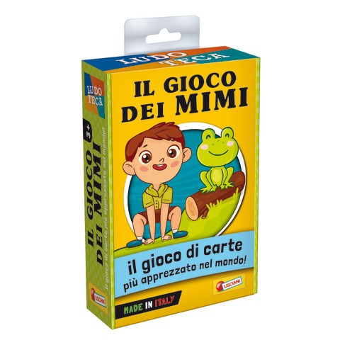 Gioco in scatola Lisciani Ludoteca Le Carte dei Bambini Il Gioco dei Mimi – 89130
