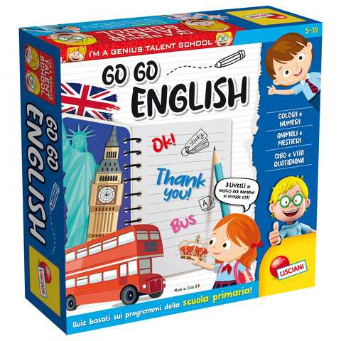 Gioco in scatola Lisciani I’m a Genius Go-go English – 100514