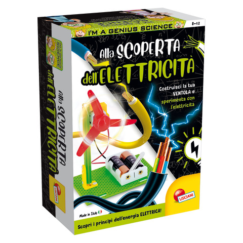 Gioco in scatola Lisciani I’m a Genius Alla Scoperta dell’Elettricità – 100163