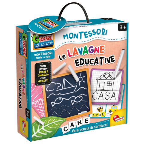 Gioco in scatola Lisciani Montessori Lavagne Educative – 89093