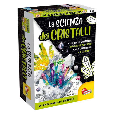 Gioco in scatola Lisciani I’m a Genius La Scienza dei Cristalli – 100217
