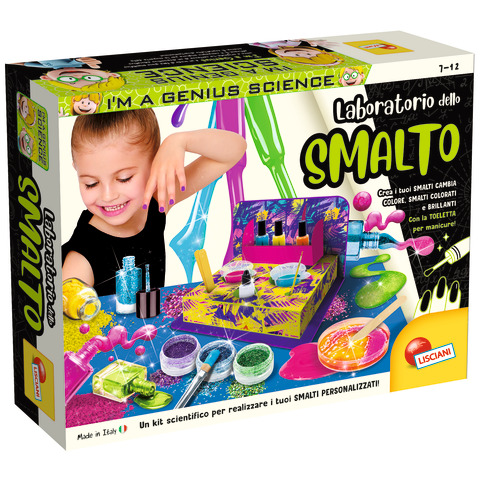 Gioco in scatola Lisciani I’m a Genius Laboratorio dello Smalto – 86269