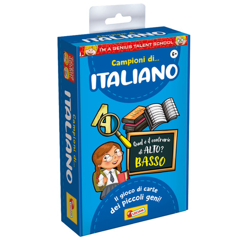 Gioco in scatola materie scolastiche I’m a Genius Italiano – 92291