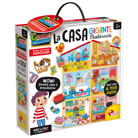 Gioco in scatola Lisciani Montessori Baby Box La Casa – 85644