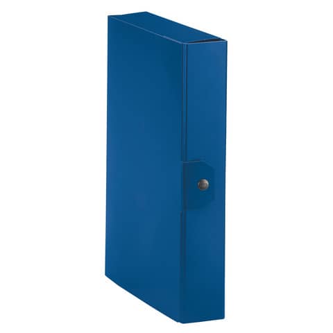 Cartella portaprogetti Esselte C86 DELSO ORDER dorso 6 cm presspan lucido blu 25×35 cm – 390386050