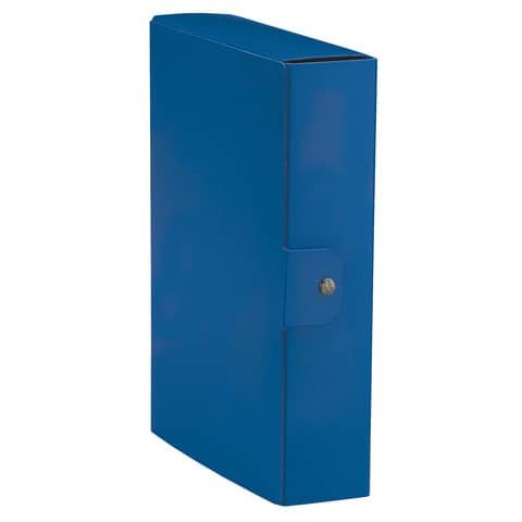 Cartella portaprogetti Esselte C88 DELSO ORDER dorso 8 cm presspan lucido blu 25×35 cm – 390388050