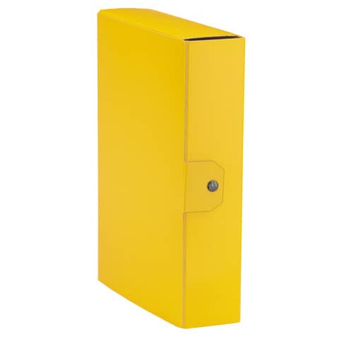 Cartella portaprogetti Esselte C88 DELSO ORDER dorso 8 cm presspan lucido giallo 25×35 cm – 390388090