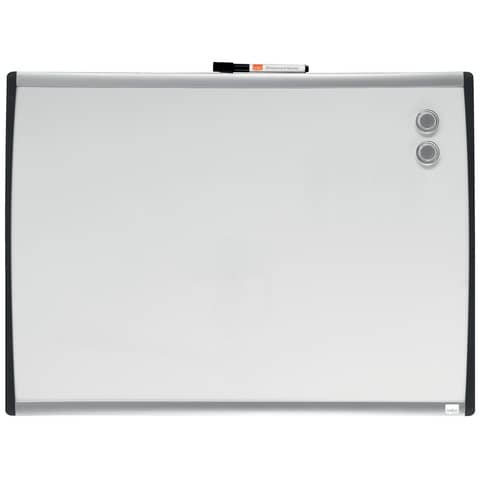 Lavagna cancellabile a secco con cornice ad arco Nobo 58,5×43 cm 1903783