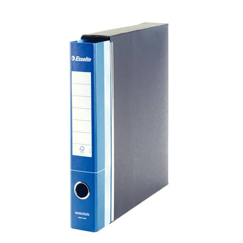 Registratore commerciale Esselte Essentials G72 23×30 cm dorso 5 cm blu – 390772050