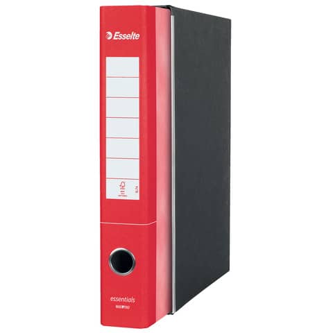 Registratore protocollo Esselte Essentials G74 23×33 cm dorso 5 cm rosso – 390774160