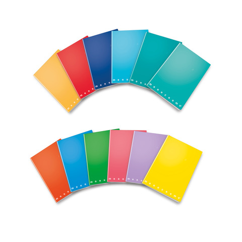 Maxi quaderno Pigna Monocromo A4 – 80 g/m² – 40+2 ff – 2C – 229887