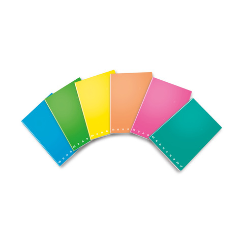 Maxi quaderno Pigna Monocromo Fluo A4 – 80 g/m² – 40+2 ff – Q – 02267920Q