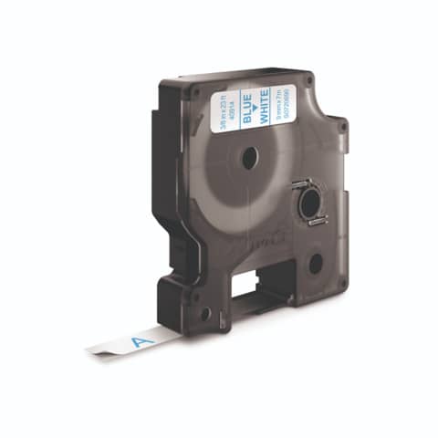 Nastro per etichettatrici Dymo D1 – 9 mm x 7 m blu/bianco – S0720690