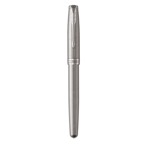 Penna stilografica Parker Sonnet Parker punta F inchiostro nero Stainless Steel CT – 1931509