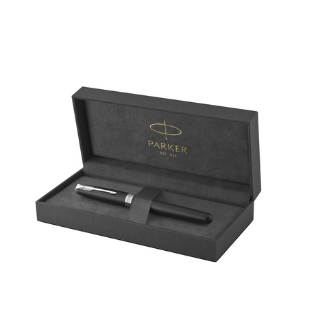 Penna stilografica Parker Sonnet punta F Matt Black CT 1931521
