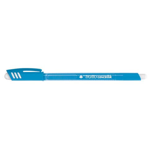 Penna a sfera cancellabile Tratto Cancellik 1 mm azzurro F826105