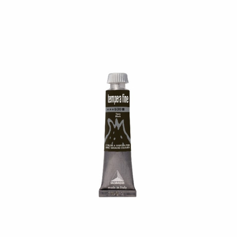 Tempera fine Maimeri in tubetto 20 ml nero d’avorio M2502530