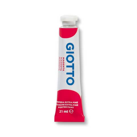 Tempera Giotto Extra ultrafine in tubetto 21 ml magenta – F35501000