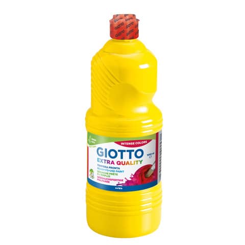 Tempera a base d’acqua Giotto Extra Quality flacone 1 L giallo scuro F53340300