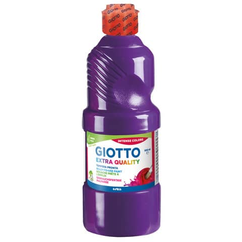 Tempera pronta Giotto Extra Quality in flacone 500 ml violetto – F532819